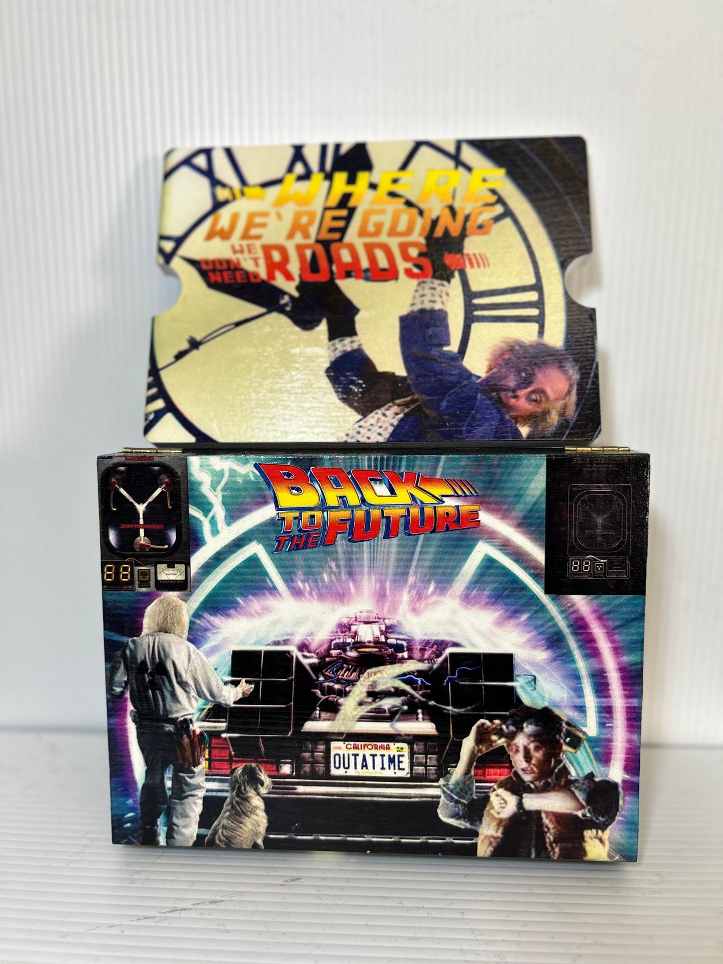 Back To The Future Inspired Lock Box